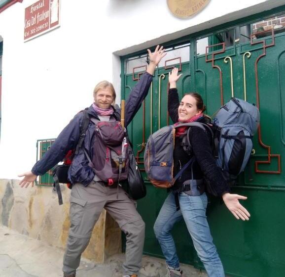 پانسیون Hostal Casa Del Frailejón   Café