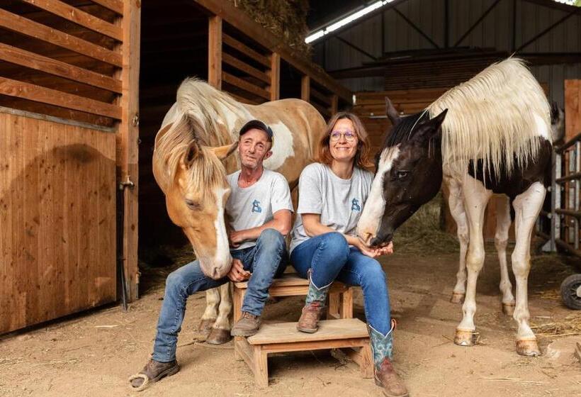 住宿加早餐  Chambres D Hôtes Coeur De Bastié Et Ranch Du Lévézou