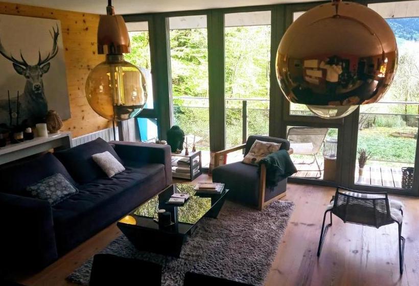민박 Le Chalet Du Blanc Spa Yoga