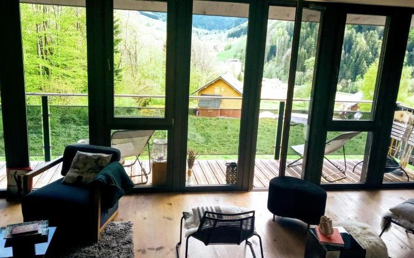 민박 Le Chalet Du Blanc Spa Yoga