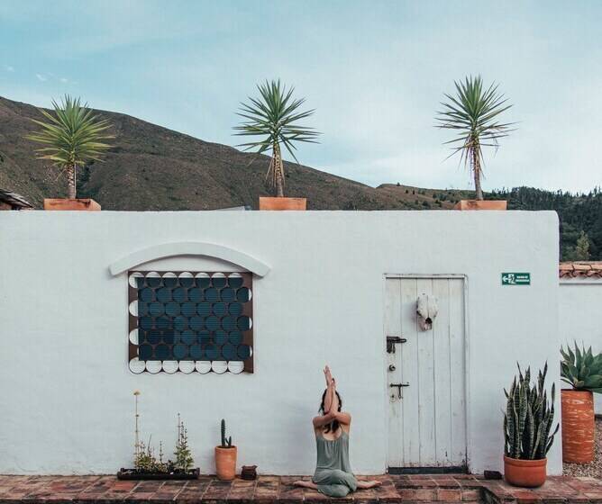 پانسیون Casa Mediterránea Villa De Leyva