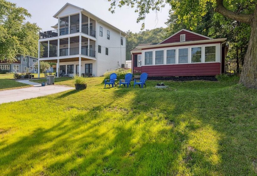 Delavan Retreat W/ Patio On Turtle Lake!