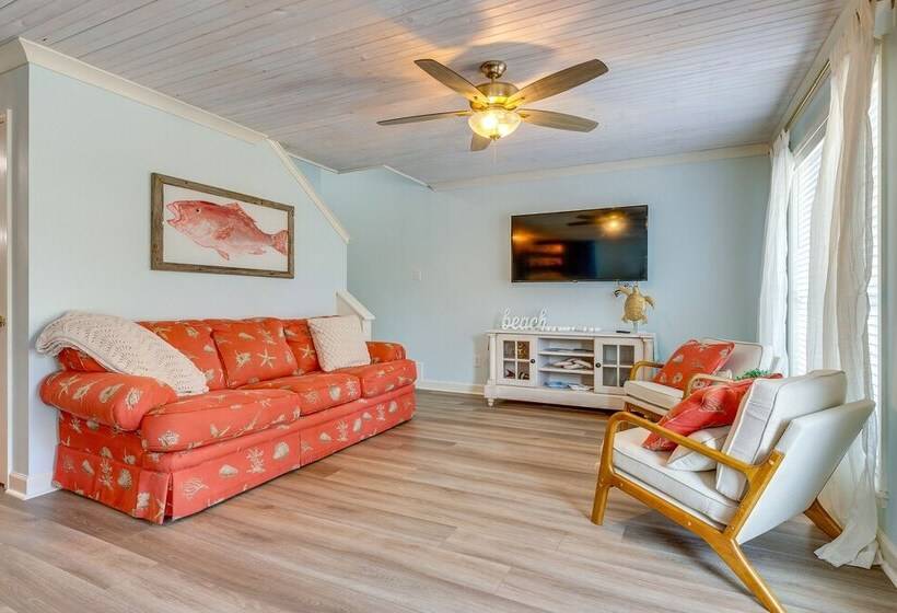 Creekfront Dauphin Island Cottage: Walk To Gulf!