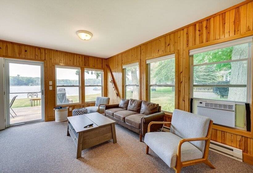 Lakefront Grant Cottage W/ Grill & Fire Pit!