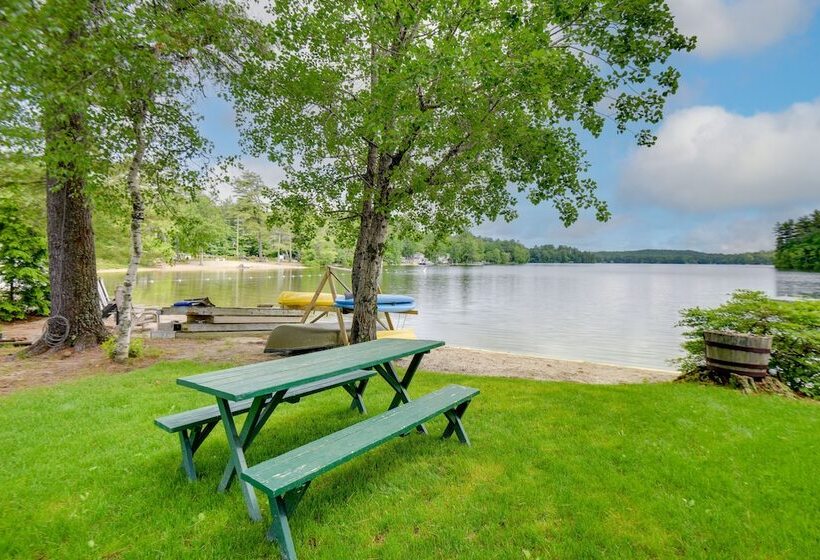 Waterfront Gray Home W/ Furnished Deck & Fire Pit!