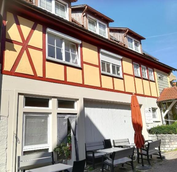 צימר Gaestehaus Jagsttalblick