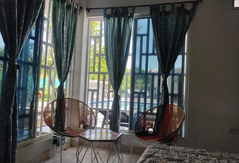 تختخواب و صبحانه Casa Hotel El Encanto De Carmen