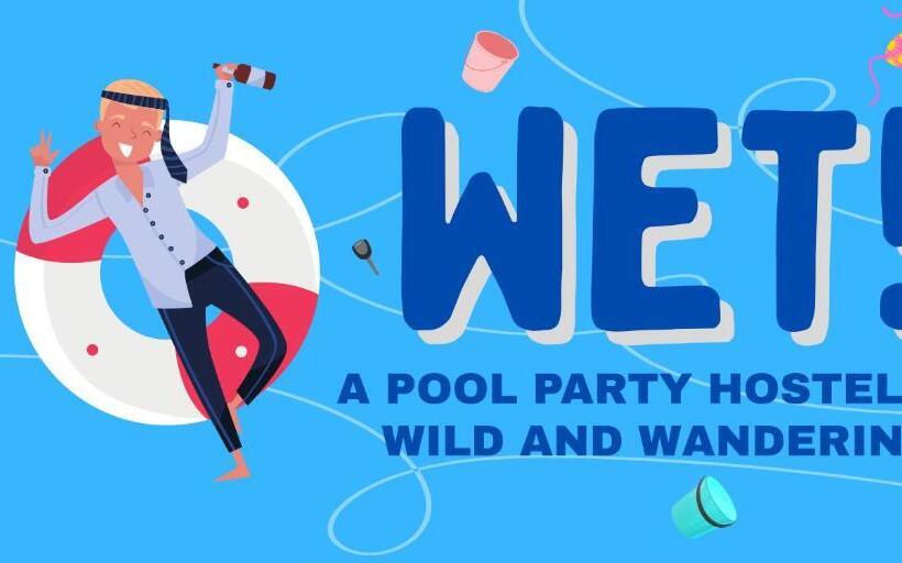 בית מלון כפרי Wet! A Pool Party Hostel By Wild & Wandering