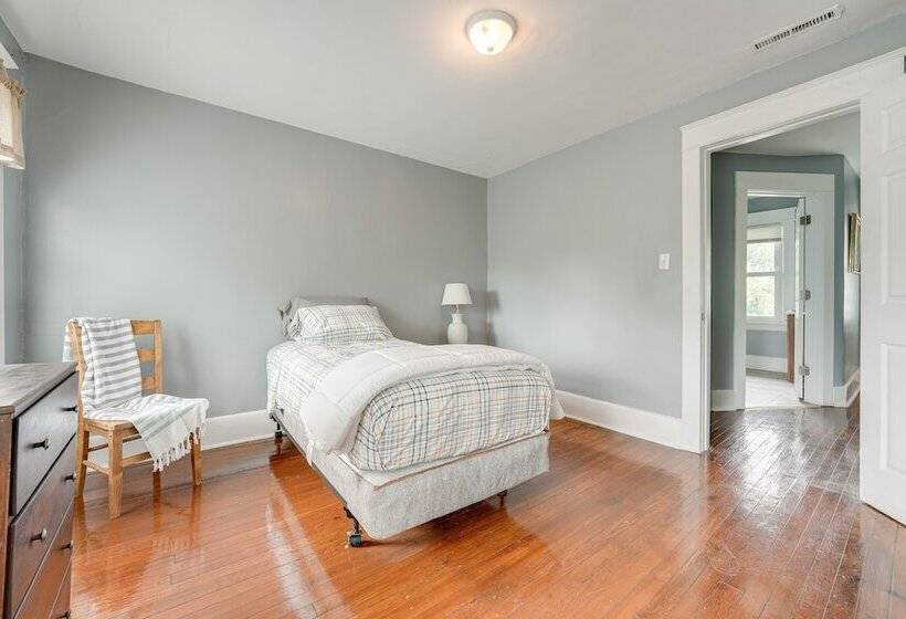 Centrally Located Albion Home With Screened Porch!