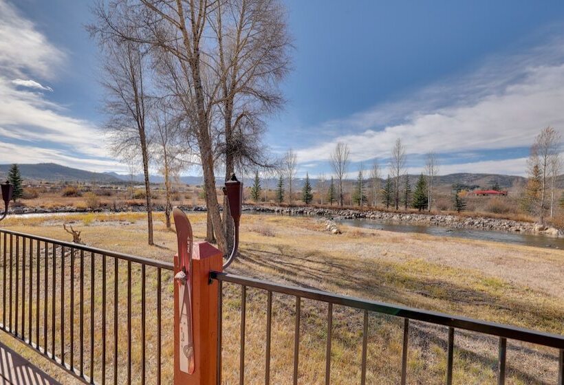 Granby Riverfront Cabin W/ Deck & Mountain View!