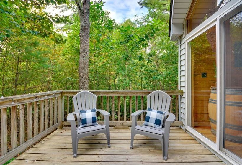 Serene Fancy Gap Cabin Retreat In Private Setting!