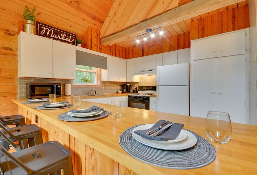 Serene Fancy Gap Cabin Retreat In Private Setting!