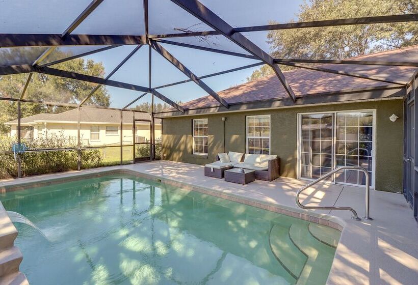 Sunny Ocala Home W/ Private Pool & Hot Tub!