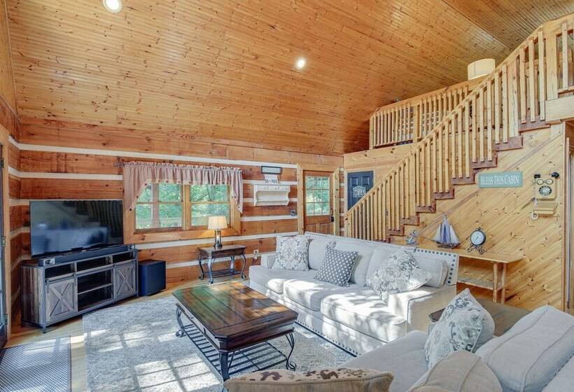 Cove Life At Tellico Lake  Cabin W/ Hot Tub, Dock