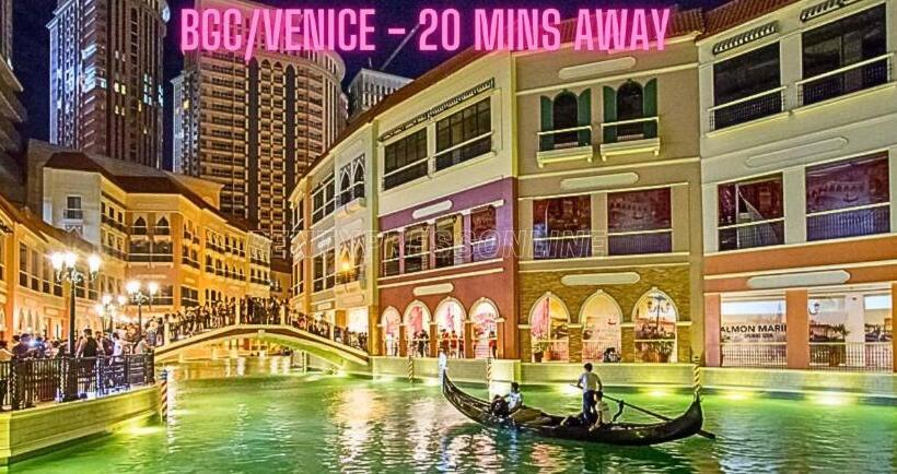 בית מלון כפרי Unwind In Style Manilas Most Affordable Balcony Staycation With 80 Percent Off, Free Pool & Sauna Ac