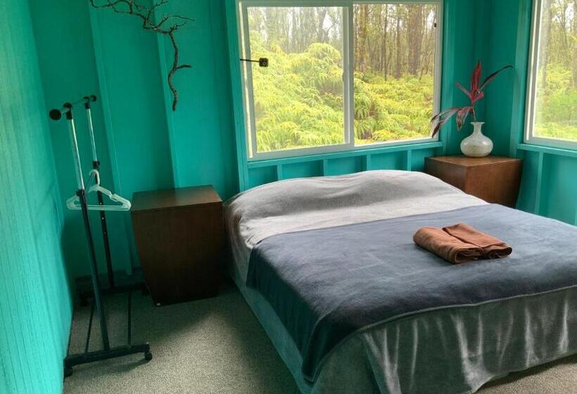 بنسيون Simple Rustic Studio Deluxe Bed In Tropical Fruits Garden