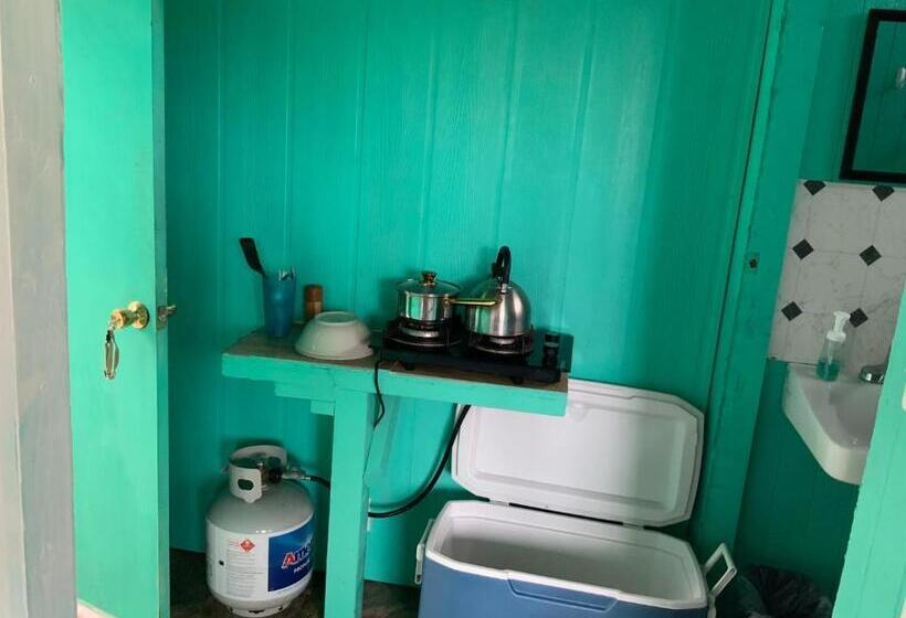 بنسيون Simple Rustic Studio Deluxe Bed In Tropical Fruits Garden