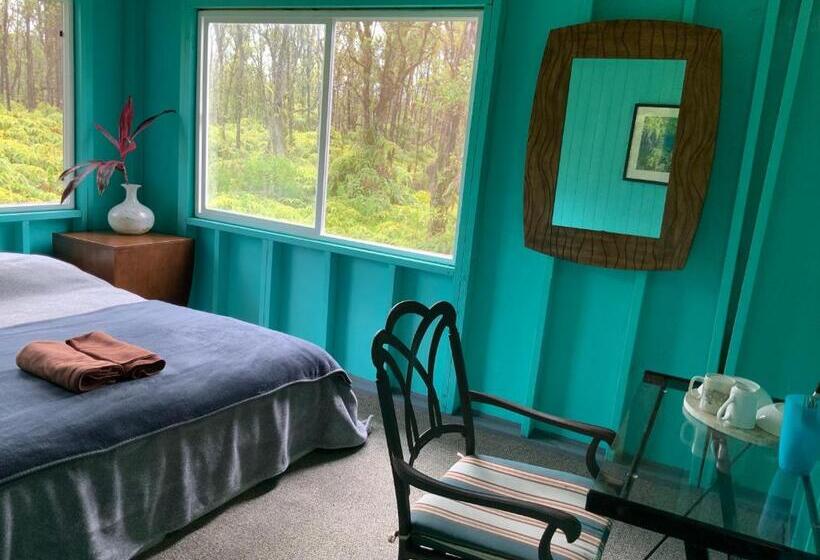 بنسيون Simple Rustic Studio Deluxe Bed In Tropical Fruits Garden