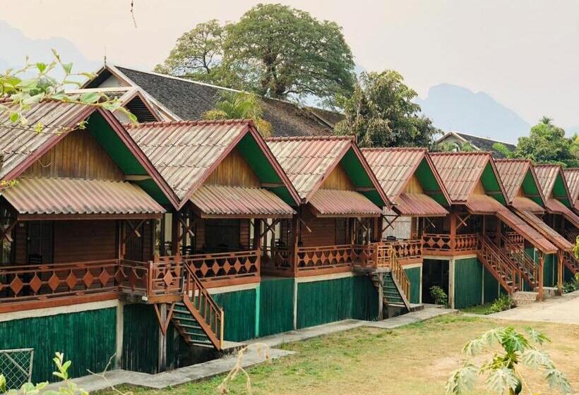 پانسیون Bungalows Le Jar Din Ogne