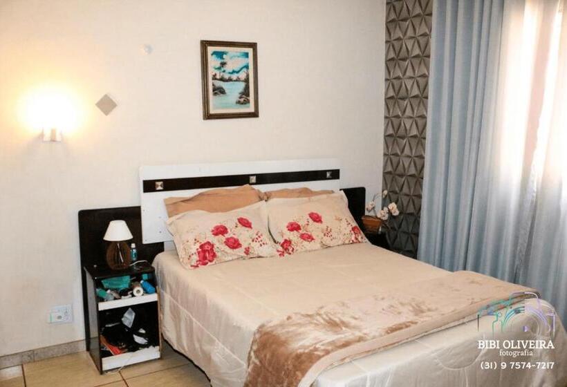 بنسيون Quarto Duplo Em Casa Com Piscina Bh Próx. Savasssi