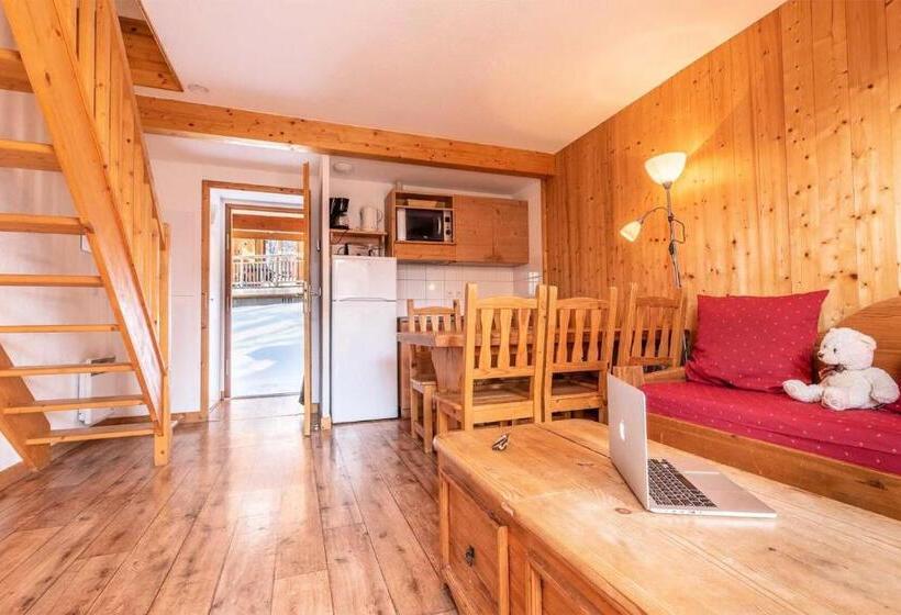 Résidence Les Chalets Du Berger   Appartement 2 Pièces Coin Nuit 6 Person 944