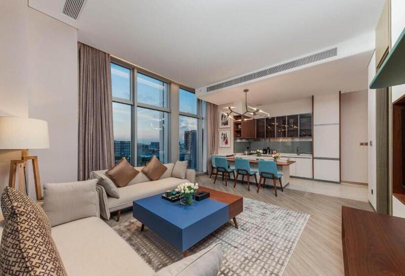 Sha Zhi Ye Serviced Apartment Hotel   Houjie Wanda Plaza Liaoxia Subway Station