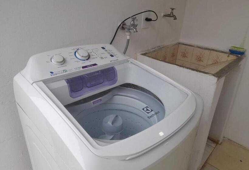 펜션 Suíte Com Uma Cama De Casal E Uma Cama De Solteiro