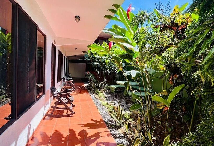 מלון כמוסות Hostal Nuevo Arenal Downtown, Private Rooms With Bathroom