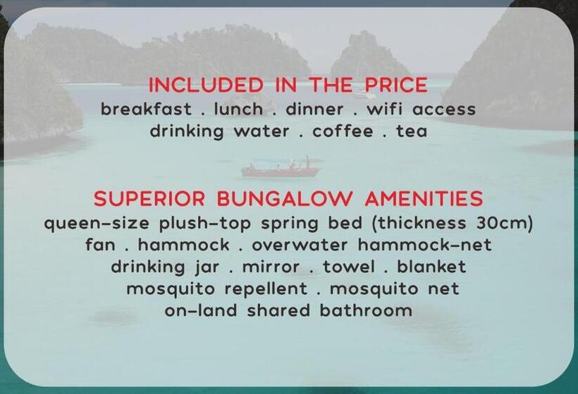 استراحتگاه Mansuar Raja Ampat Bungalows