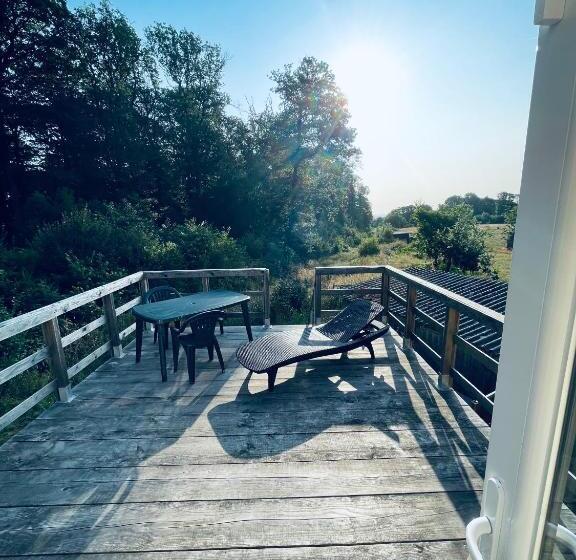 住宿加早餐  Studio Au Bord De La Forêt De Perseigne