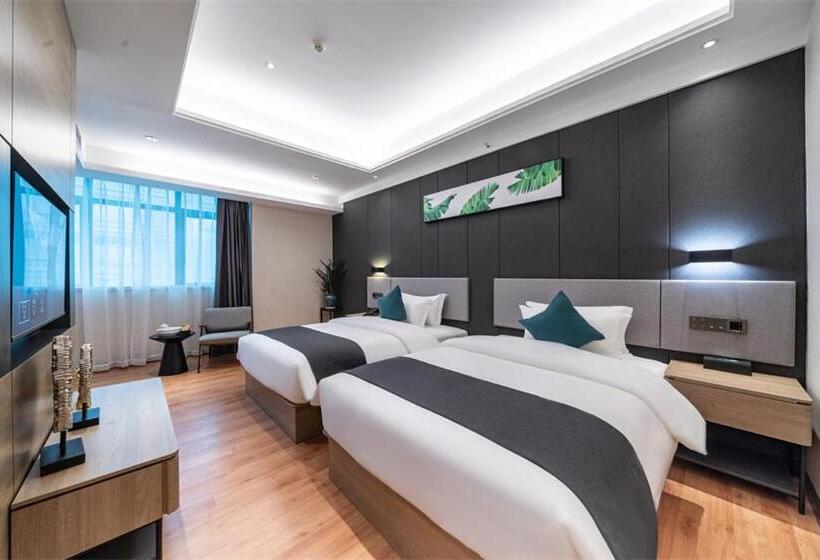 فندق Thank Inn Plus Chaozhou Caitang Lotus