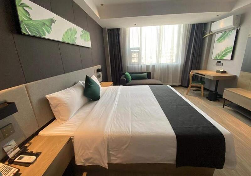 Отель Thank Inn Plus Xinyang Gushi Liaocheng Avenue
