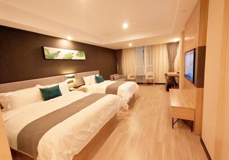 فندق Thank Inn Zaozhuang Tengzhou Jinghe Road Zhenai Mall