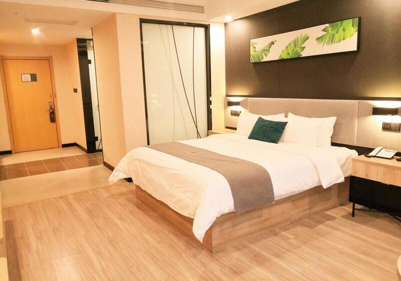 فندق Thank Inn Zaozhuang Tengzhou Jinghe Road Zhenai Mall