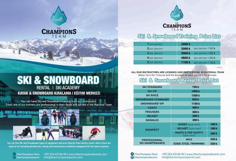 استراحتگاه Grand Yazici Ski Hotel & Spa