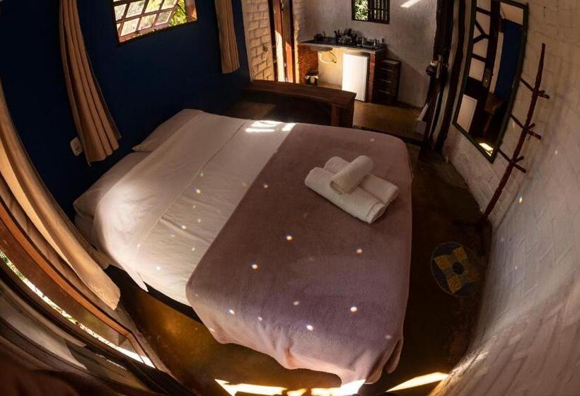 ペンション Espaço Shanti Chalés