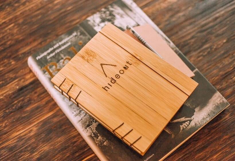 住宿加早餐  Hideout Eco Bamboo House Bali