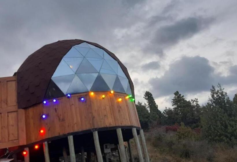 مبيت وإفطار Lago De Tota Playa Blanca Glamping Kairos