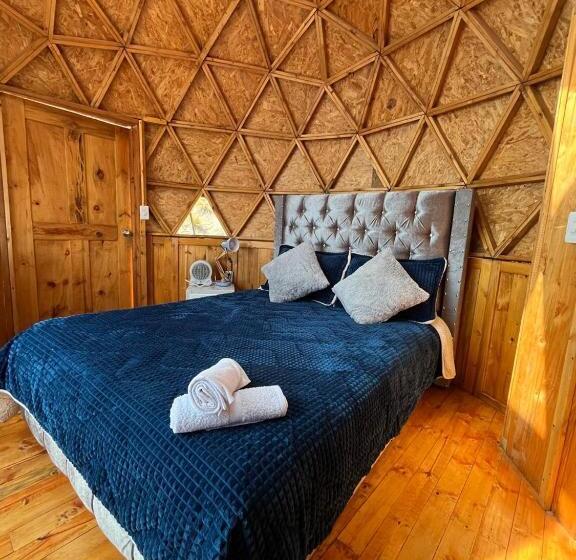 مبيت وإفطار Lago De Tota Playa Blanca Glamping Kairos