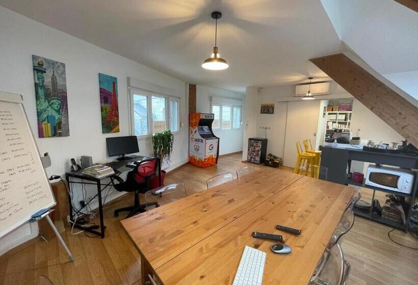 ペンション Chambre Meublé Idéale Pour Déplacement D Affaires