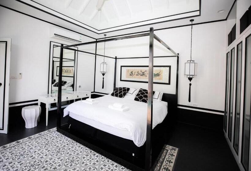 Pension (Hôtel basse catégorie) 查龙3卧室花园泳池别墅