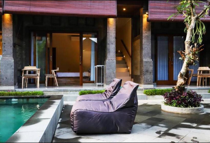 膳宿费 Harmony House 5. Just Built! 2 Min Ubud Center