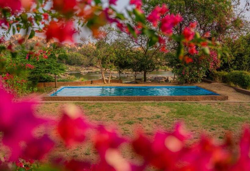 酒店 Leo Woods Hampi River View