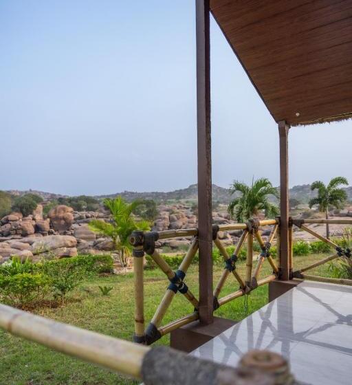 酒店 Leo Woods Hampi River View
