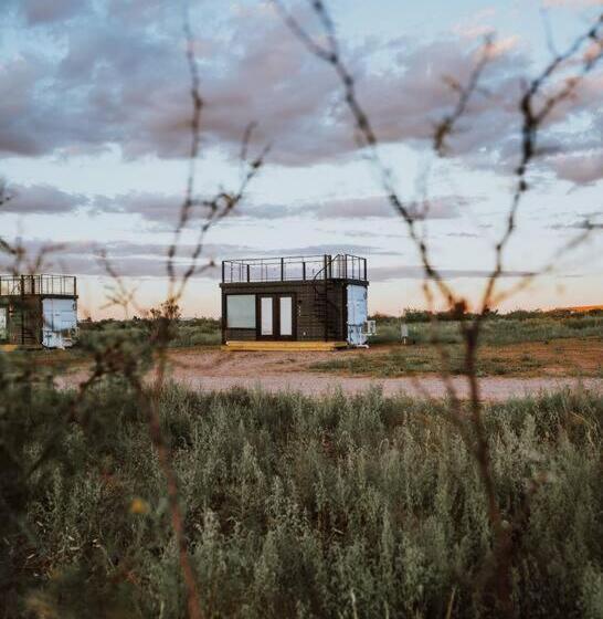 هاستل New Starry Night Shipping Container Home
