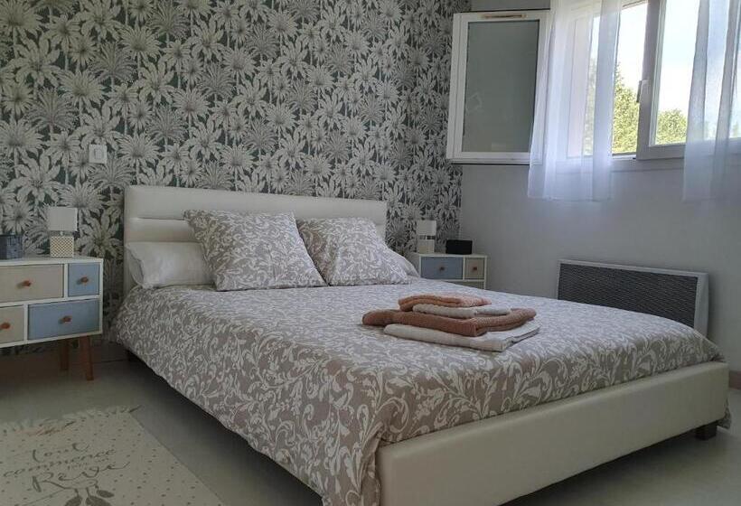 مبيت وإفطار Suite Climatisée Avec Entrée Privative Les Deux Glycines