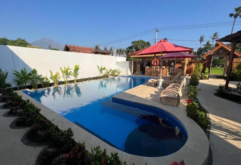 리조트 Melasti Mountain Villa, Amed Bali   Agung Room 1