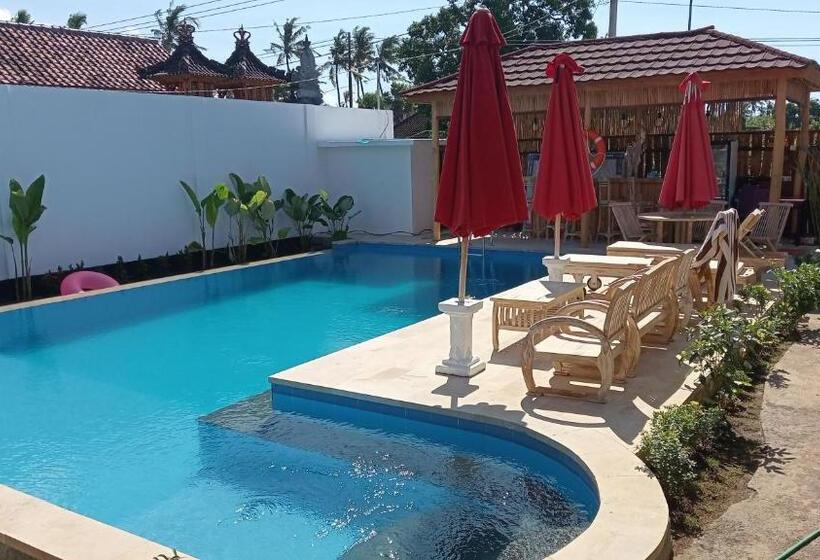 리조트 Melasti Mountain Villa, Amed Bali   Agung Room 4