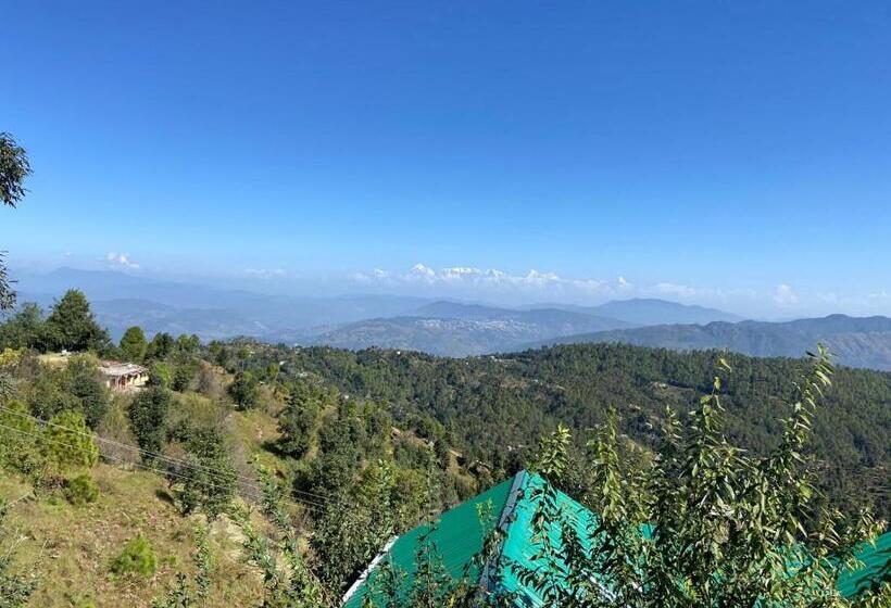 Shree Parijat Resort At Mukteshwar Hill Station With Himalayan View