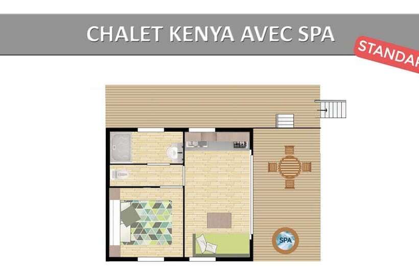 酒店 Camping Rives Du Lac De Sainte Croix